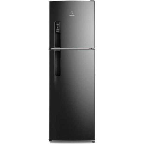 electrolux geladeira electrolux frost free 400l autosense duplex black inox look tf44b 220v