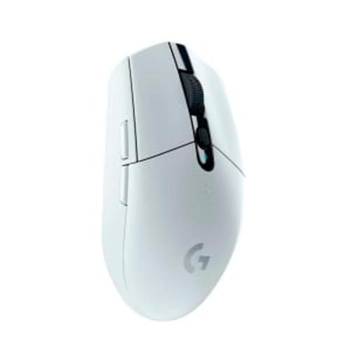mouse gamer sem fio logitech g305 lightspeed 12000 dpi 6 botoes programaveis branco 910 005290