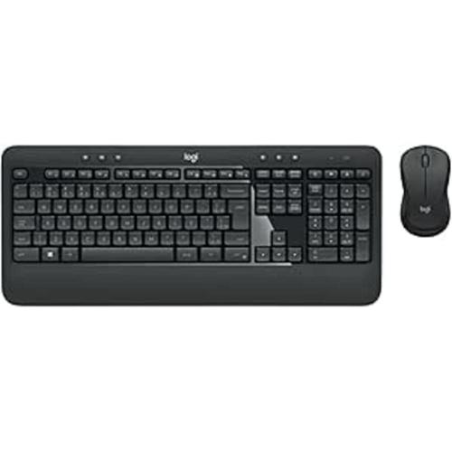 combo teclado e mouse sem fio logitech mk540 com teclado com apoio para as maos teclas de midia de facil acesso mouse ambidestro conexao usb pilhas in