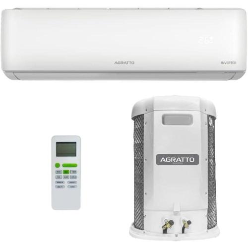 ar condicionado split hi wall inverter agratto 24000 btus frio liv top 220v