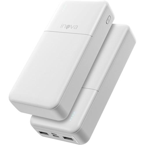 carregador portatil power bank 20000mah bateria portatil com carregamento rapido led indicador de bateria usb a ate 15w usb c ate 20w para b