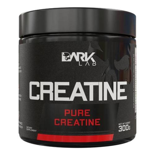 creatina monohidratada em pote 300g 100 pura dark lab
