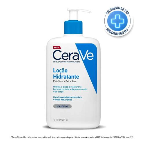 locao hidratante sem perfume 473ml cerave