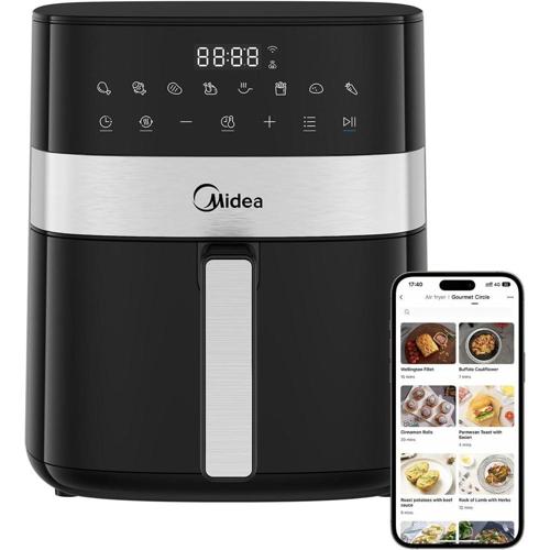 fritadeira 6l smart chef plus midea 220v60hz
