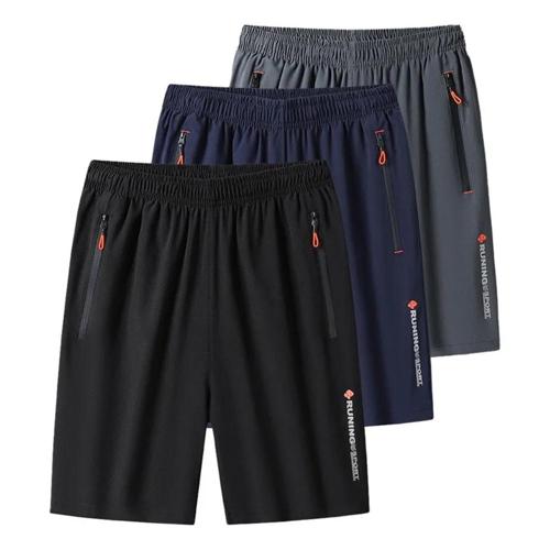 kit 3 bermudas dry fit de alto padrao para academia