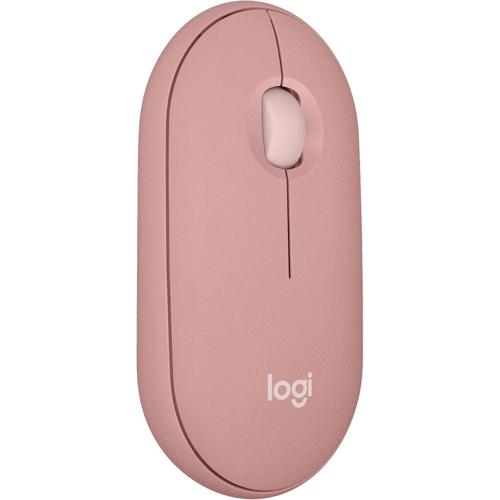 mouse sem fio logitech pebble 2 m350s rosa