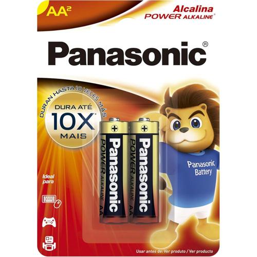 panasonic pilha alcalina lr6xab2b cinzaaa pequena