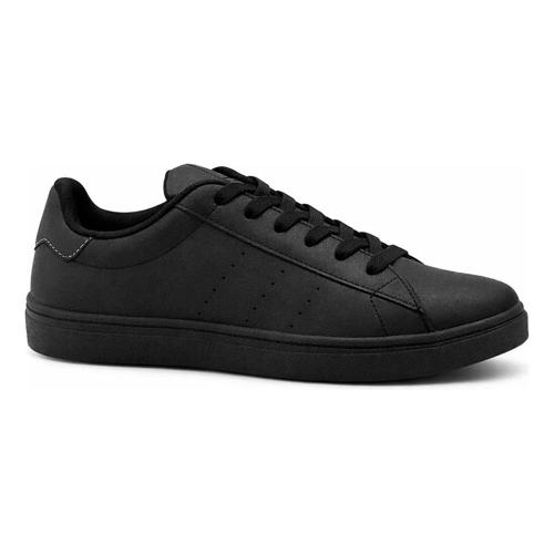 tenis sapatenis evoke street sandrini preto black masculino