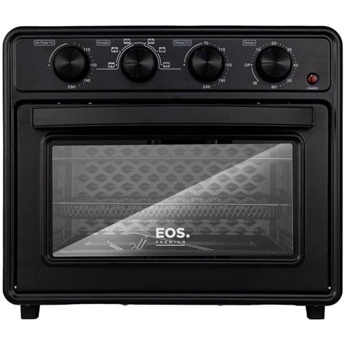 forno e fritadeira air fryer eos 35 litros premium all black eaf35ap 220v