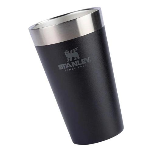 copo termico de cerveja stanley matte black preto 473ml