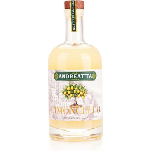 andreatta limoncello garrafa 750ml licor fino de limao siciliano 100 natural