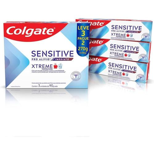colgate creme dental sensitive pro alivio imediato xtreme