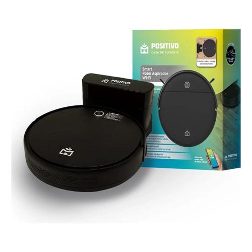 smart robo aspirador wi fi pra90 positivo casa inteligente 3 em 1 varreaspirapassa pano retorna para base controle por app e comando de voz ale