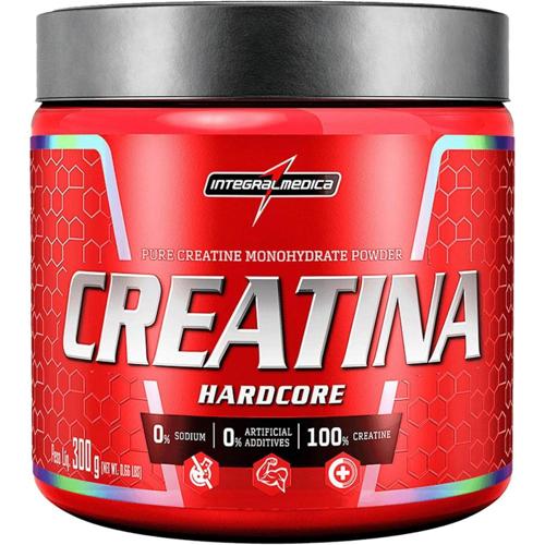 integralmedica creatina em po hardcore 100 pura e monohidratada 300g
