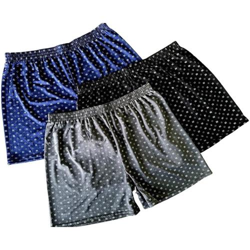 kit 3 samba cancao de liganete cueca short malha fria pijama