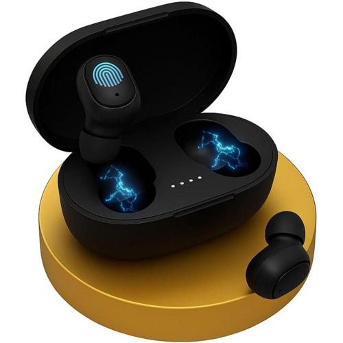 fone de ouvido bluetooth sem fio 50 tws wireless compativel com ios iphone e android reducao de ruido toque inteligente resistente ao suor para trabal