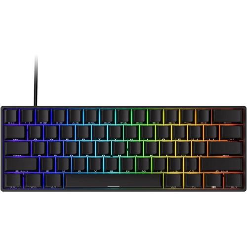 teclado mecanico gamer magnetico akko x monsgeek fun60 pro sp black pink gradient 8k switch akko glare linear akko01