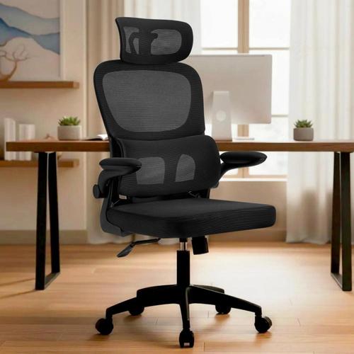 cadeira ergonomicacadeira escritorio com apoio de cabeca e lombar ajustaveissuporta 200kgrespiravel cadeiras meshequipada com 2d apoios de braco e alm
