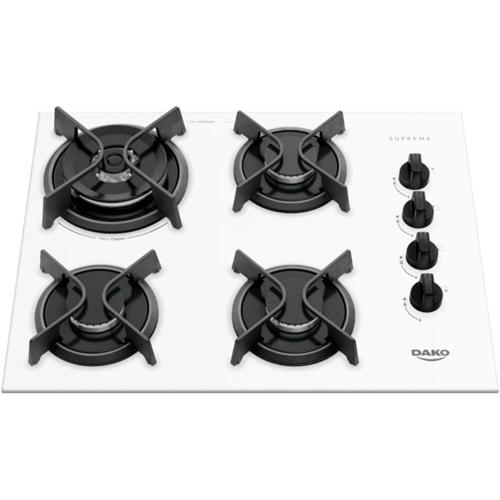 cooktop supreme dako a gas branco 4 bocas bivolt