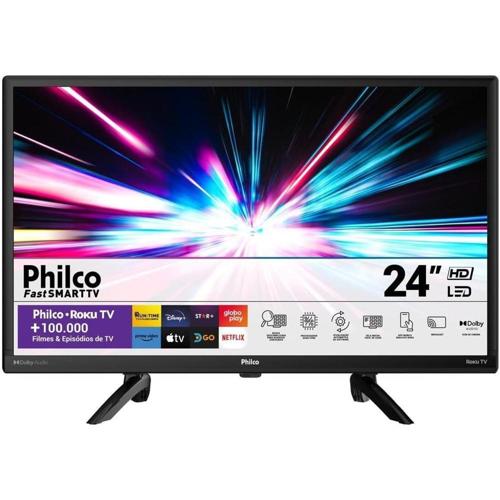 smart tv 24 philco ptv24g5yr2cp roku tv dolby audio