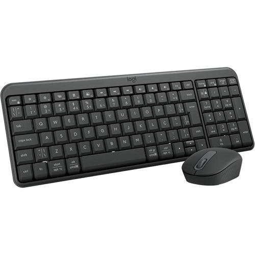 combo teclado e mouse sem fio logitech mk250 bluetooth com conectividade rapida e facil design compacto mouse ambide