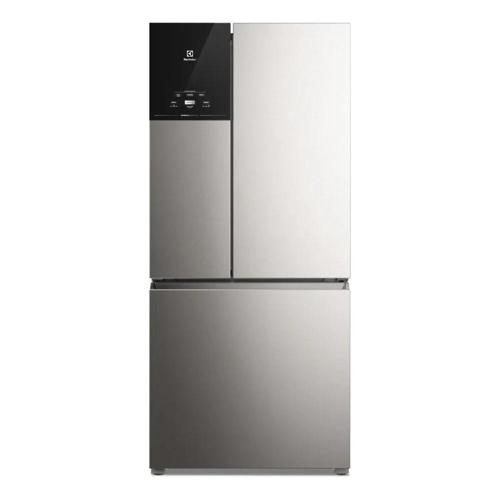 geladeira electrolux frost free inverter 590l autosense 3 portas cor inox look im8s