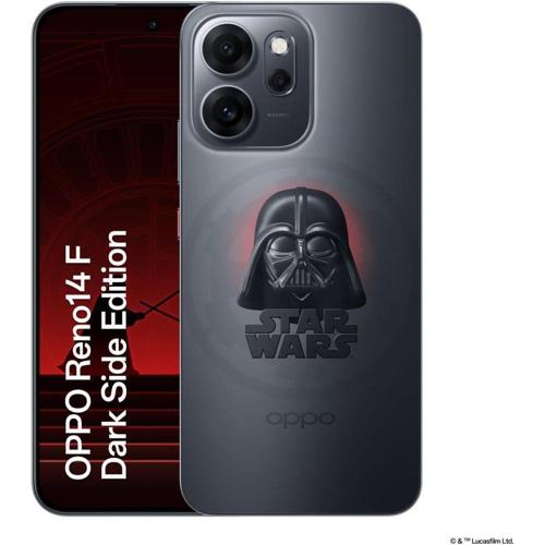 smartphone oppo reno 14 f 256gb 12gb ram dark side edition