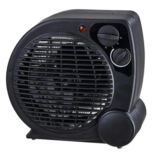 aquecedor eletrico 110v portatil a ar ventilador quente preto aq04 mimo style