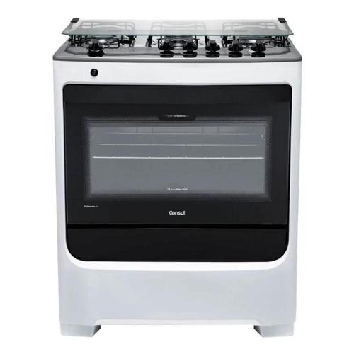 fogao consul cfs5nab 5 bocas acendimento automatico cor branco