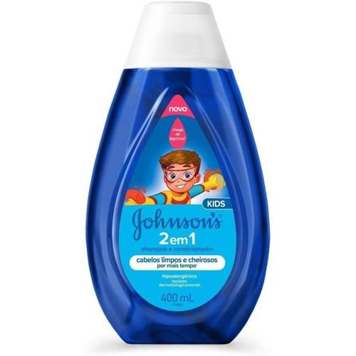 johnsons 2 em 1 shampoo e condicionador 400ml