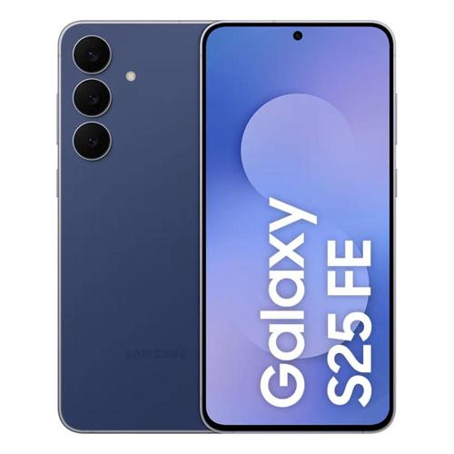 smartphone samsung galaxy s25 fe 5g 128gb 8gb ram camera tripla de 50128 tela grande de 67 azul marinho