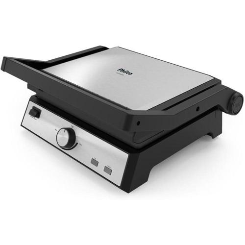 grill philco 2 em 1 chapa com abertura 180 pgr50a 127v