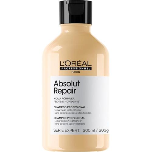 loreal professionnel serie expert absolut repair shampoo reestruturante para cabelos 300ml
