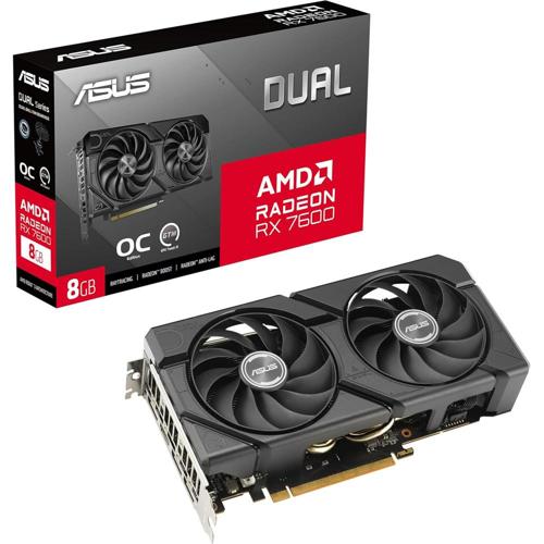 placa de video asus radeon rx 7600 evo 8gb
