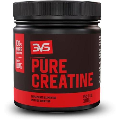 creatina monohidratada pura micronizada 300g 3vs nutrition 100 pureza sem sabor 100 doses