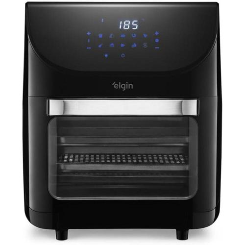 fritadeira air fryer family oven fry elgin 12l 110v 1900w 10 funcoes e painel digital