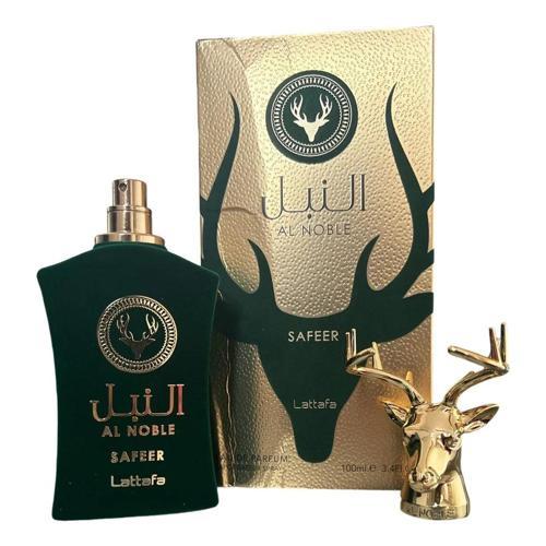 perfume arabe al noble safeer lattafa eau de parfum 100ml masculino