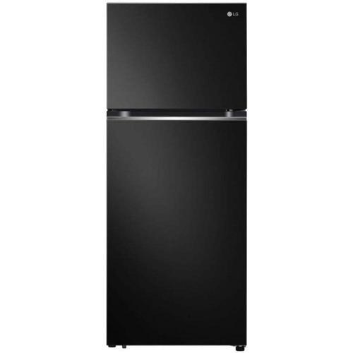 geladeira lg inverter top freezer 395l black gn b392pxg 127v