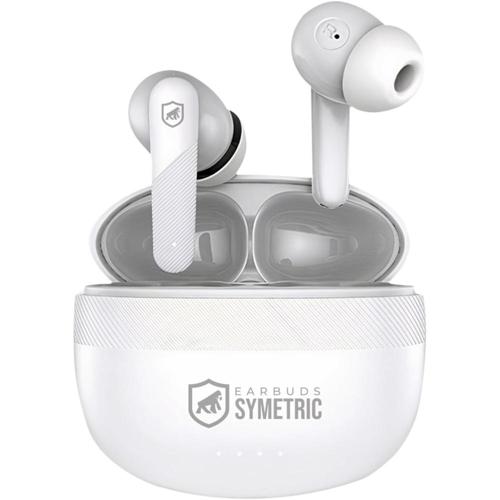gshield fone de ouvido sem fio earbuds symetric bluetooth 53 com som imersivo microfone integrado resistente a agua ipx4 cancelamento de ruido ativo b