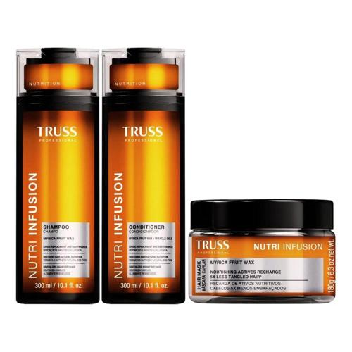 truss nutri infusion kit shampoo condicionador mascara