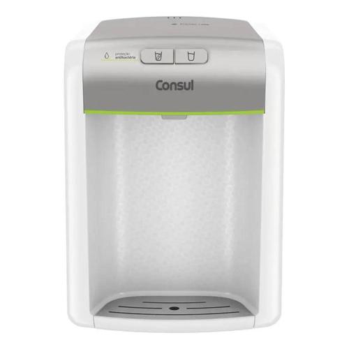 purificador de agua consul branco refrigerado com protecao antibacterias cpb34asvna