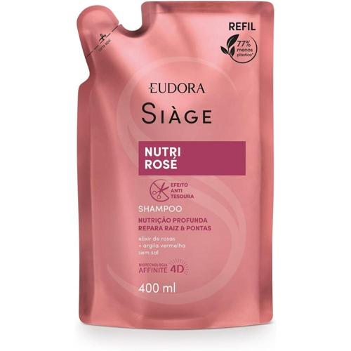 eudora refil shampoo siage nutri rose