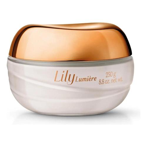 lily lumiere creme acetinado hidratante corporal o boticario 250g