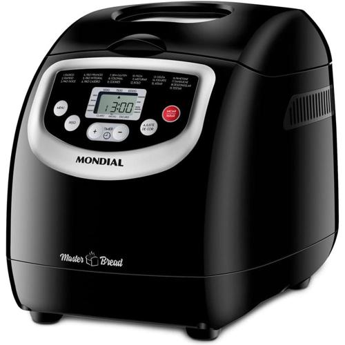 panificadora automatica master bread mondial preto 700w 220v npf 53 1