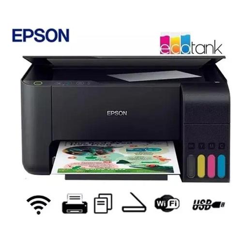 impressora multifuncional cor epson ecotank l3250 preto 127220v