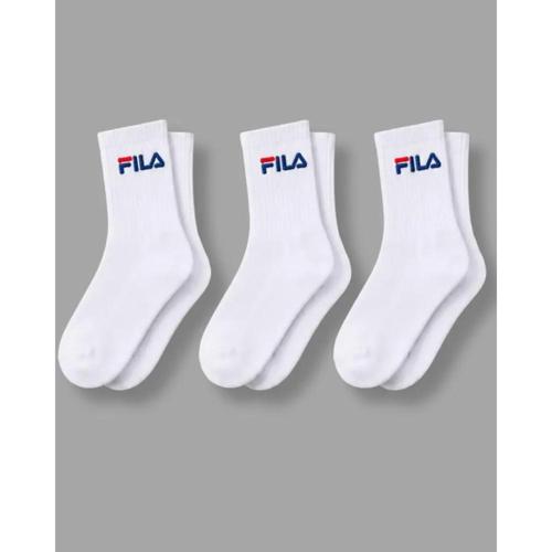 kit 3 pares meia cano medio fila tripack