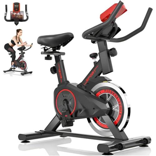 bicicleta ergometrica bike spinning bike treino em casa academia exercicios cardio e emagrecimento design confortavel e ajustavel vertical