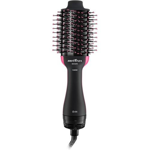 escova secadora britania bec02pr bivolt 4 em 1 1300w