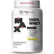 100% Whey (900g), Banoffee, Max Titanium