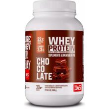 100% Whey Protein Concentrado 900g Sabor: Chocolate – Proteína 100% Pura – 3vs Nutrition